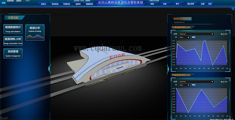 打造三维可视化智慧高铁站可视化