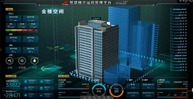  3d可视化智能楼宇运维管理平台
